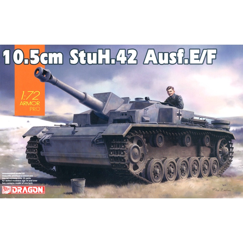1/72 10.5cm StuH.42 Ausf.E/F