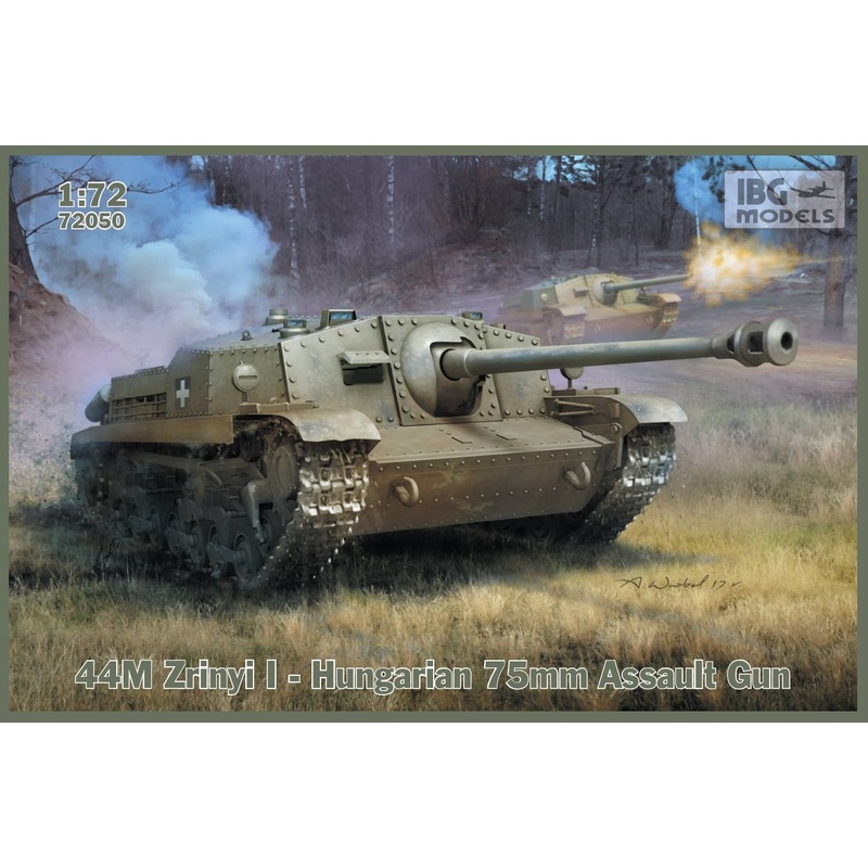 1/72 44M Zrinyi I - Hungarian 75mm Assault Gun