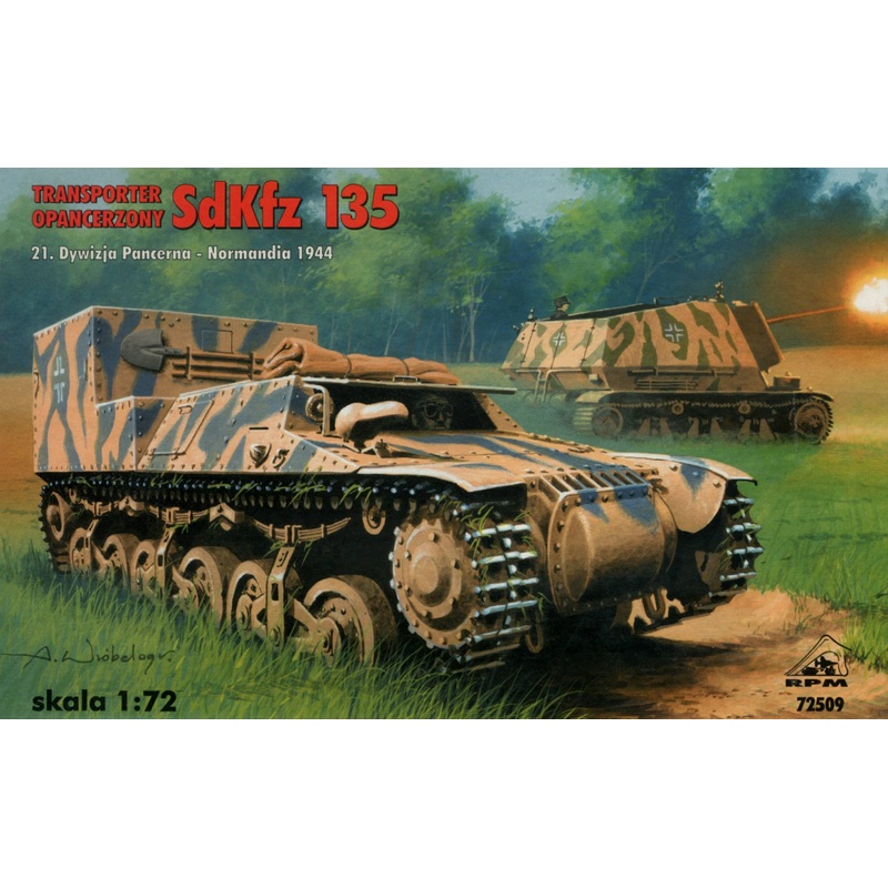 1/72 Armored Carrier SdKfz 135 (Normandy 1944)