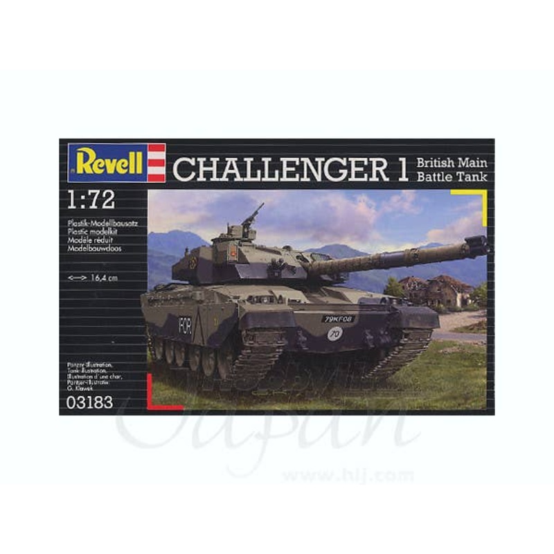 1/72 Challenger 1 British Main Battle Tank