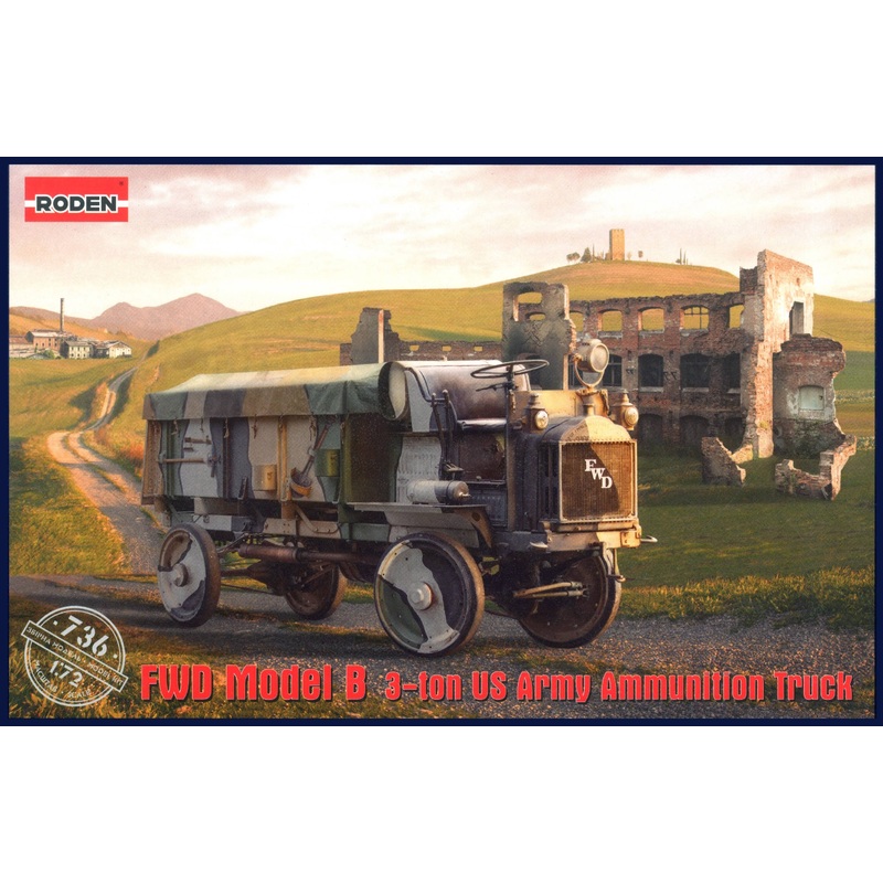 1/72 FWD Model B 3-ton US Army Ammunition Truck