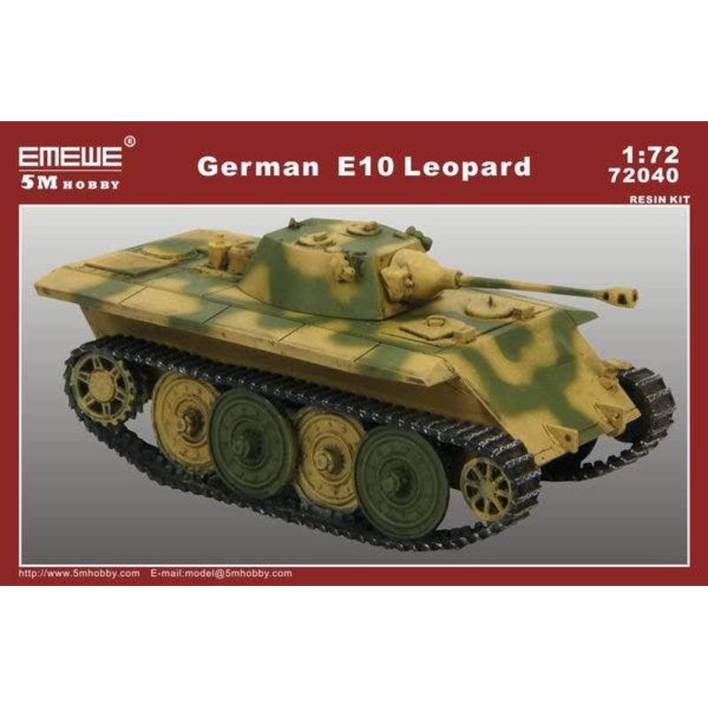 1/72 German E10 Leopard