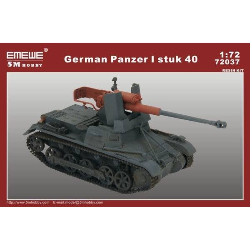 1/72 German Panzer I Stuk 40