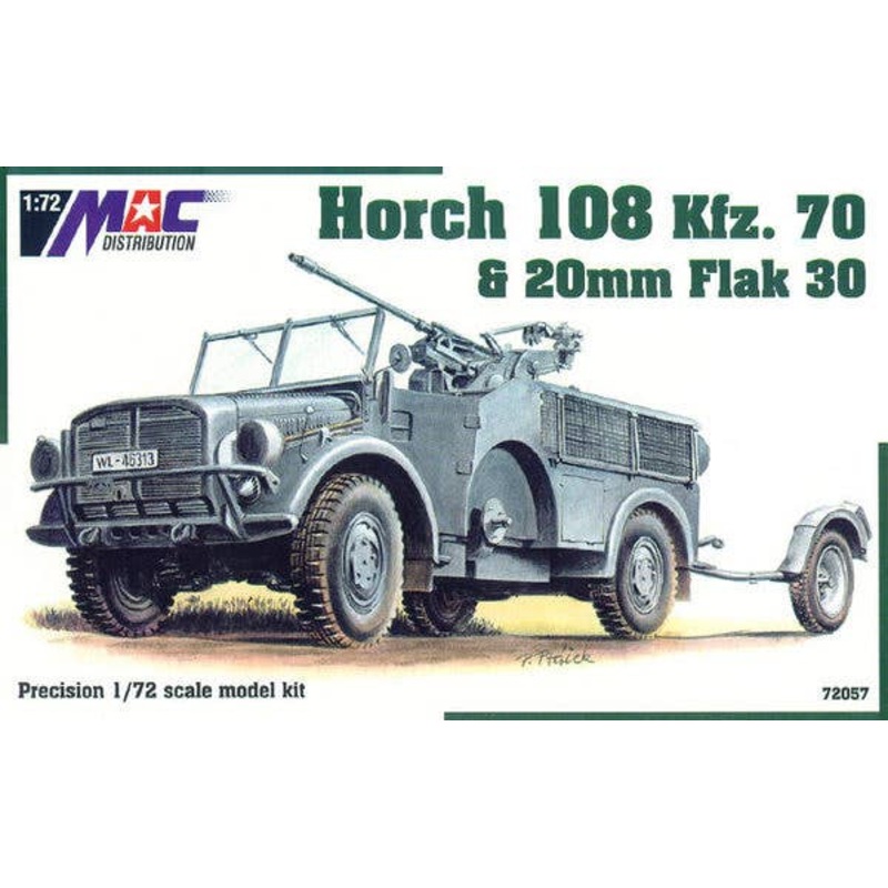 1/72 Horch 108 Kfz. 70 + 20mm Flak 30