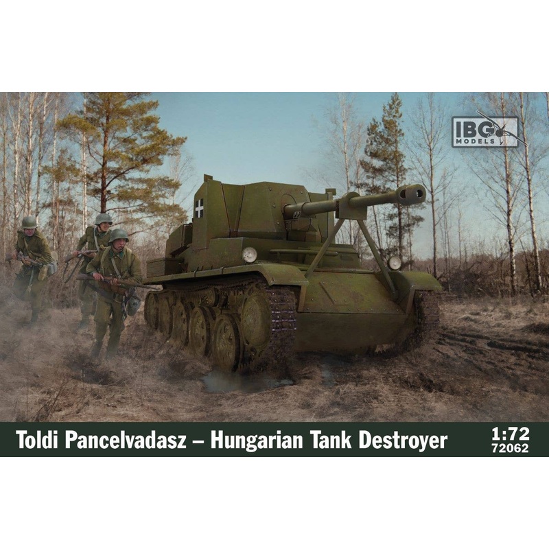 1/72 Hungarian Toldi 7.5cm PAK 40 Anti-Tank Self-Propelled Gun