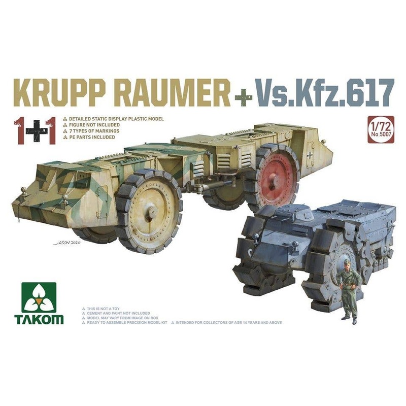 1/72 Krupp Raumer & Vs.Kfz.617 (set of 2)