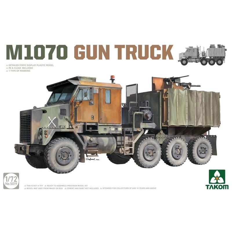 1/72 M1070 Gun Truck