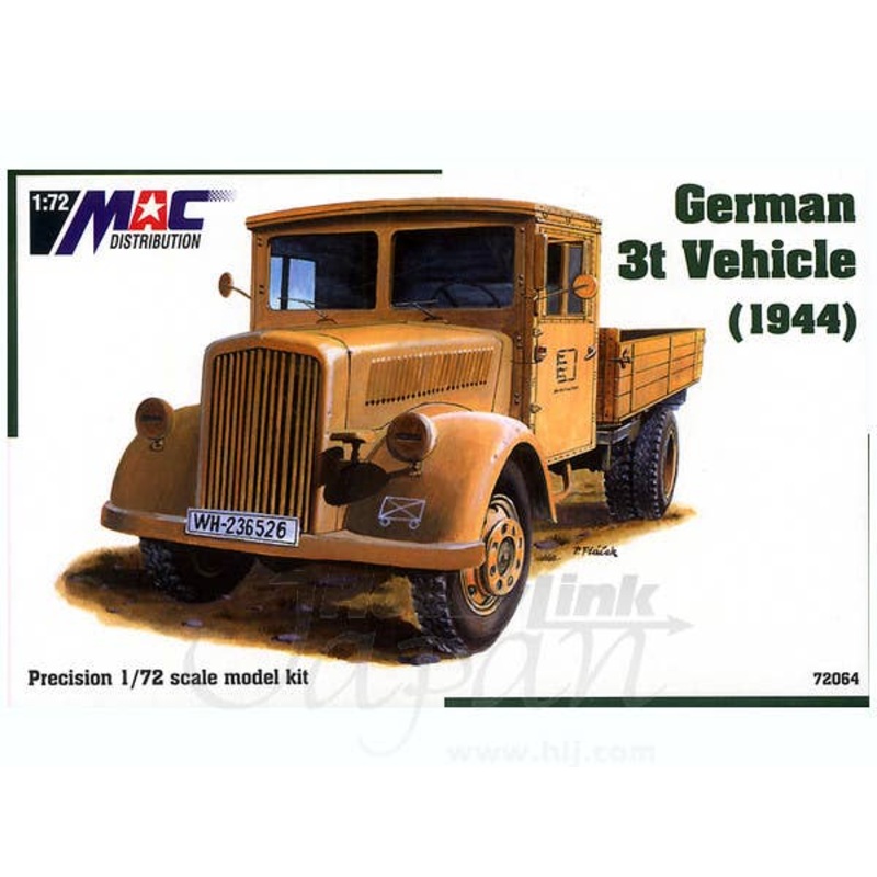 1/72 Opel Blitz German 3t Vehicle 1944