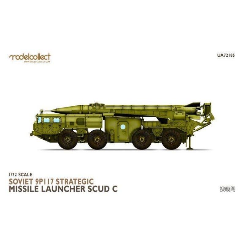 1/72 Soviet 9P117 Strategic Missile Launcher (SCUD C)