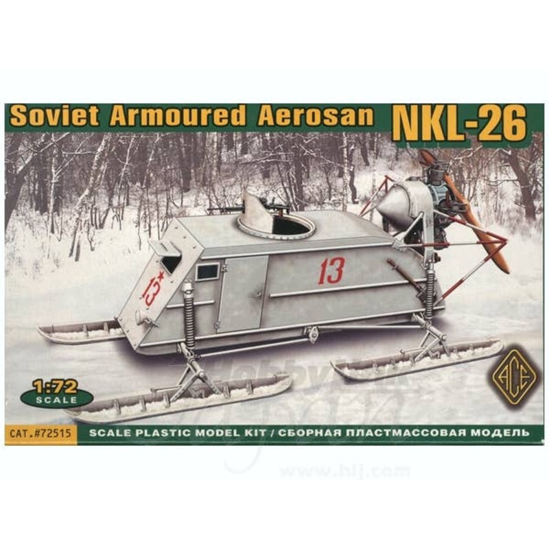 1/72 Soviet Armoured Aerosan NKL-26