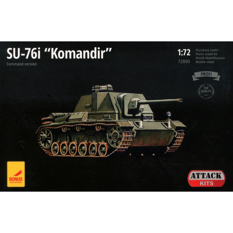 1/72 SU-76I "Komandir"