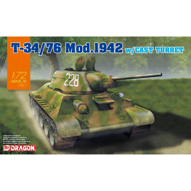 1/72 T-34/76 Mod. 1942 Cast Turret