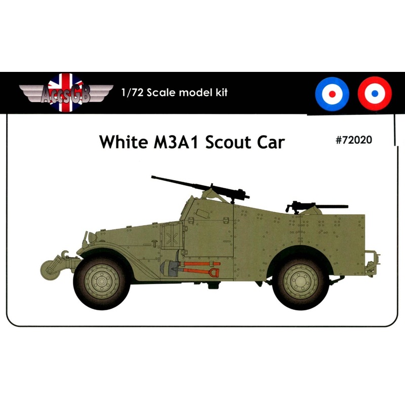 1/72 White M3A1 Scout (Great Britain/France)