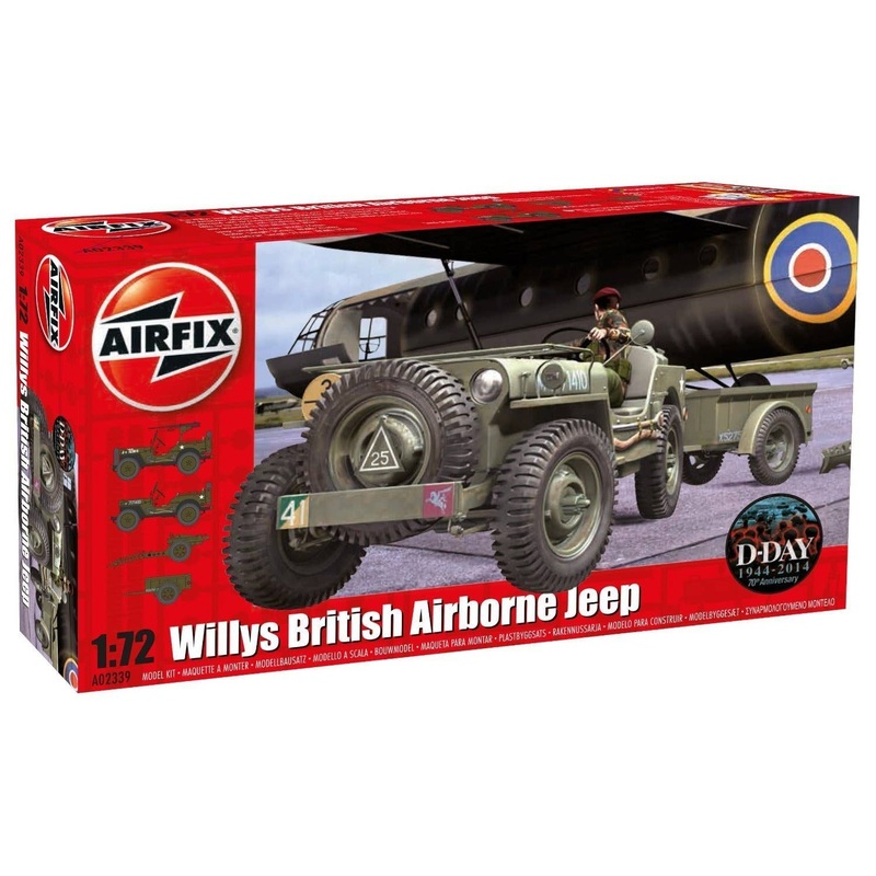 1/72 Willys British Airborne Jeep