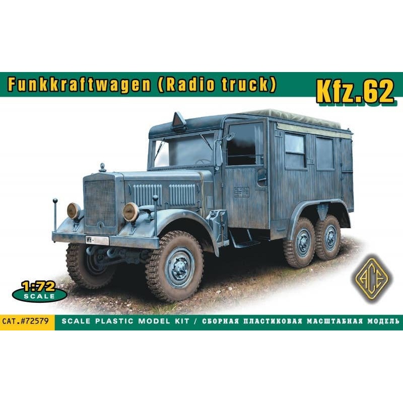 1/72 WW.II Funkkraftwagen (Radio Truck) Kfz.62