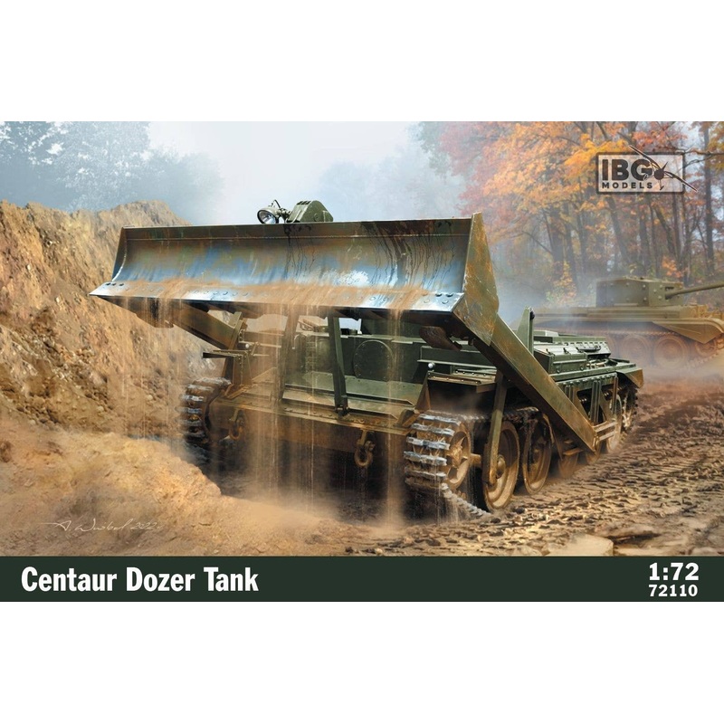 1/72 British Centaur Dozer Engineer Tank