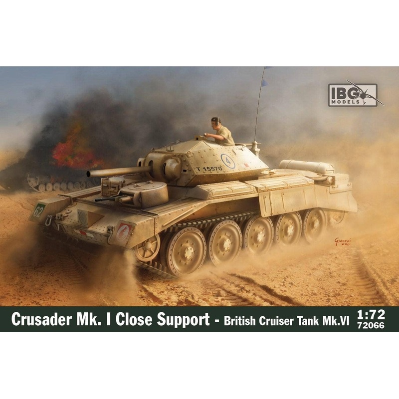 1/72 British Crusader Mk.ICS Cruiser Tank VI Type Close Air Support Type