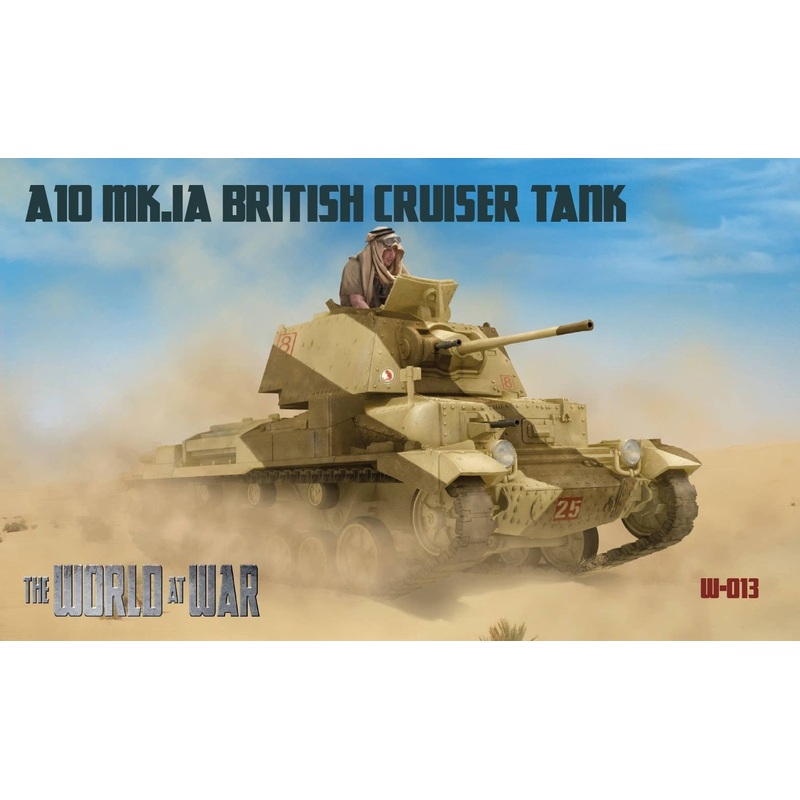 1/72 British Mark IA Cruiser Tank (A10), 2-pounder