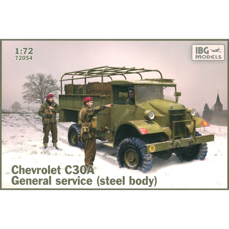 1/72 Chevrolet C30A General Service All Steel Body