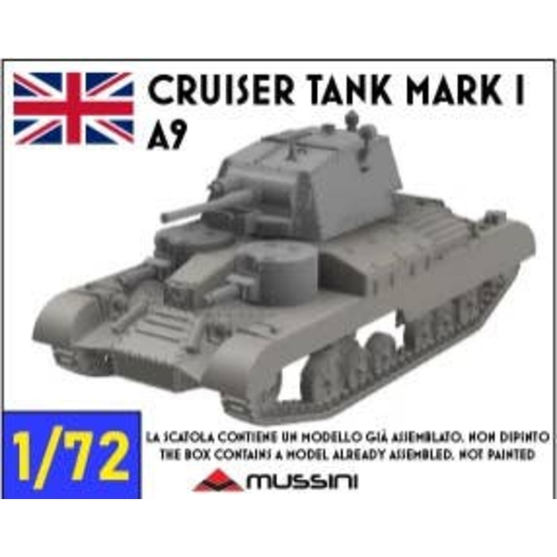 1/72 Cruiser tank Mark I A9