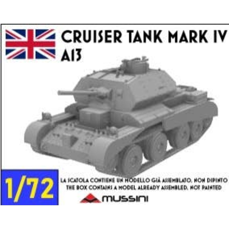 1/72 Cruiser tank Mark IV A13