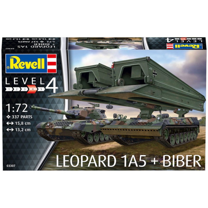 1/72 Leopard 1A5 & Beaver Armoured Vehicle-Launched Bridge