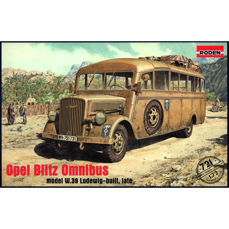 1/72 Opel Blitz Omnibus (Model W.39 Ludewig-Built, Late)