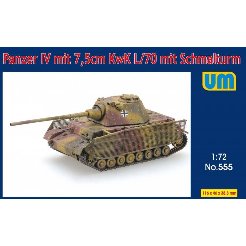 1/72 Panzer IV with 7.5cm KwK L/70 Schmalturm