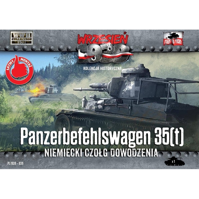 1/72 Panzerbefehlswagen 35(t) German Command Tank