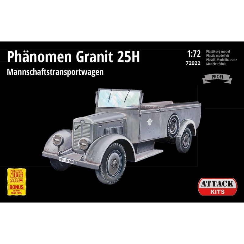 1/72 Phaenomen Granit 25H Mannschaftstransportwagen Feldgendarmerie/Police