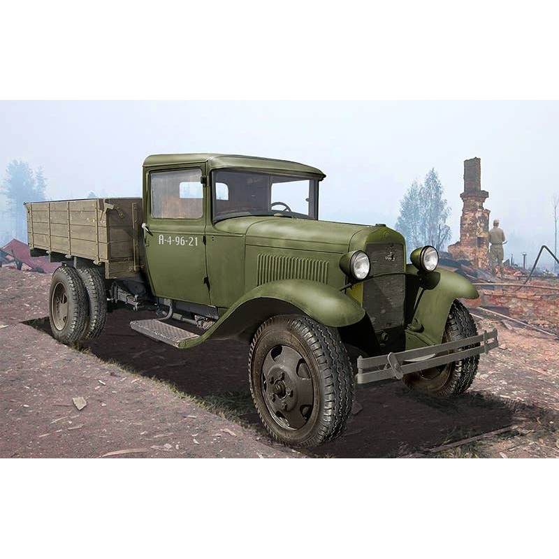 1/72 Russia GAZ-AA Polutorka Truck (Zebrano)
