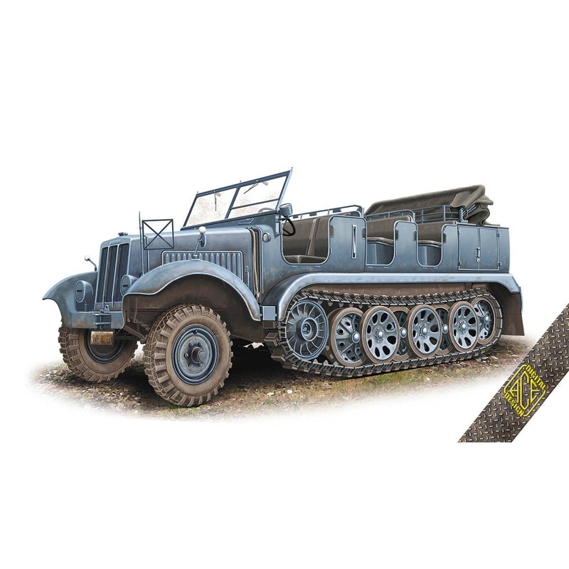 1/72 SdKfz.6/1 Artillery Zugkraftwagen 5t