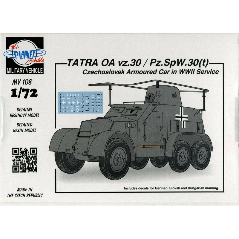 1/72 Tatra OA vx.30/Pz.SpW.30(t)