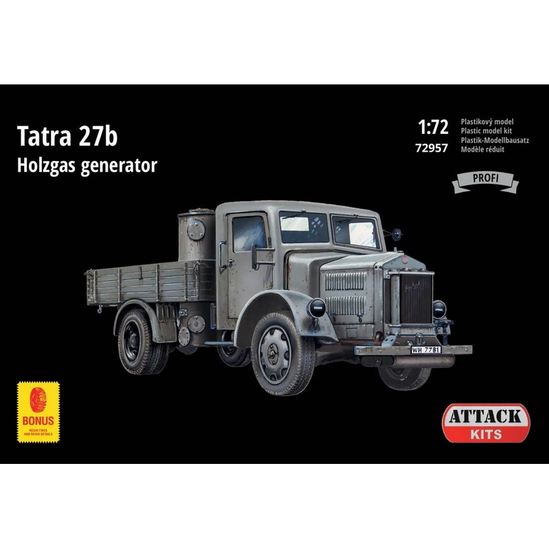 1/72 Tatra T27b Holzgas (Profi)