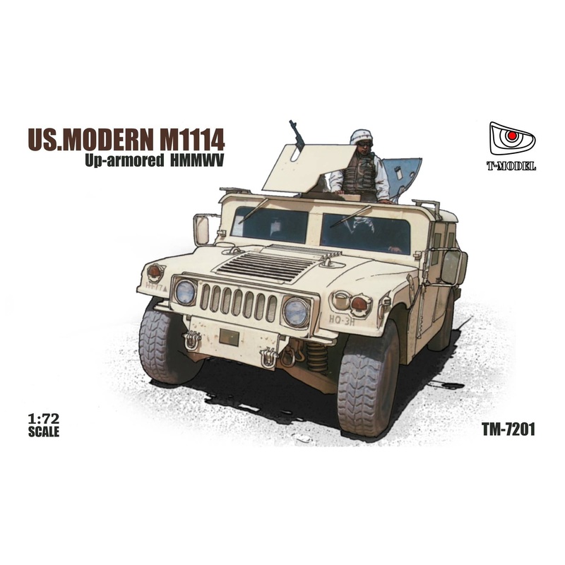 1/72 US. Modern M1114 Up-Armored HMMWV