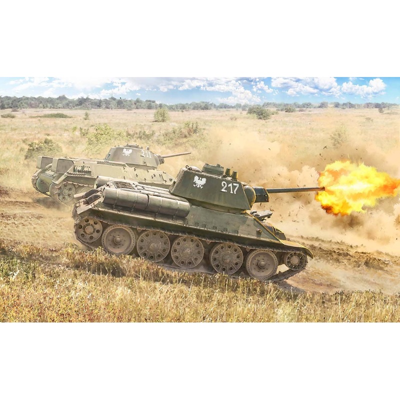 1/72 WW.II Soviet Armed Forces T-34/76 Mod.43