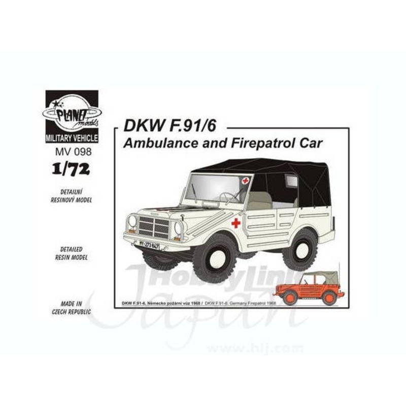 DKW F-91/6 Ambulance Fire Patrol Car