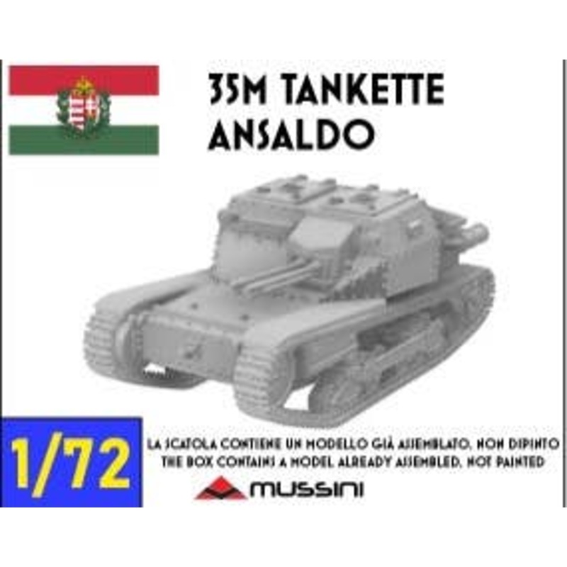 1/72 35M Tankette Ansaldo