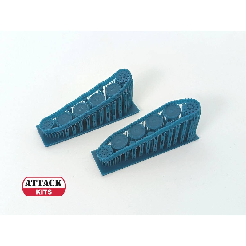 1/72 3D tank tracks LT40, Swiss Panzer 39 For Attack kits