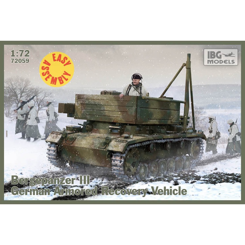 1/72 Bergepanzer III German Armoured Recovery Vehicle