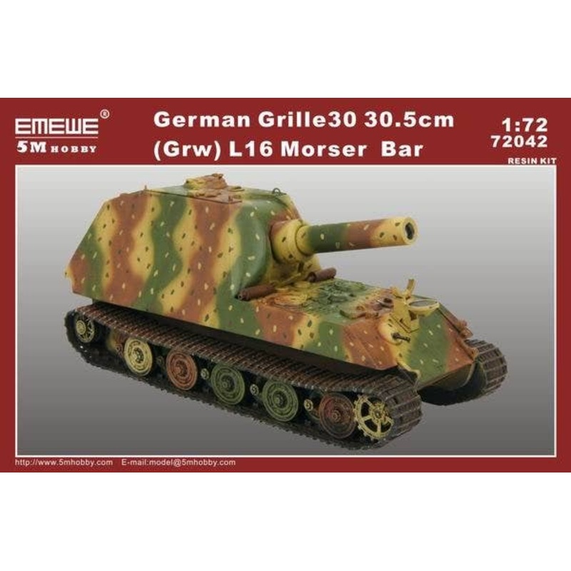 1/72 German Grille30 30.5cm(Grw) L16 Morser Bar