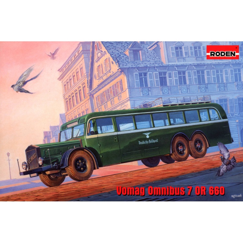 1/72 German Vomag 7 OR 660 Bus