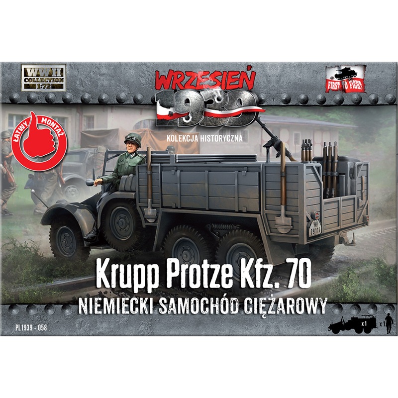 1/72 Krupp-Protze Kfz.70