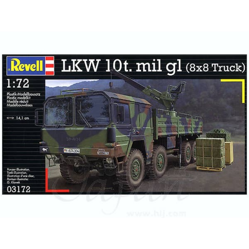 1/72 LKW 10t. mil gl (8x8 Truck)