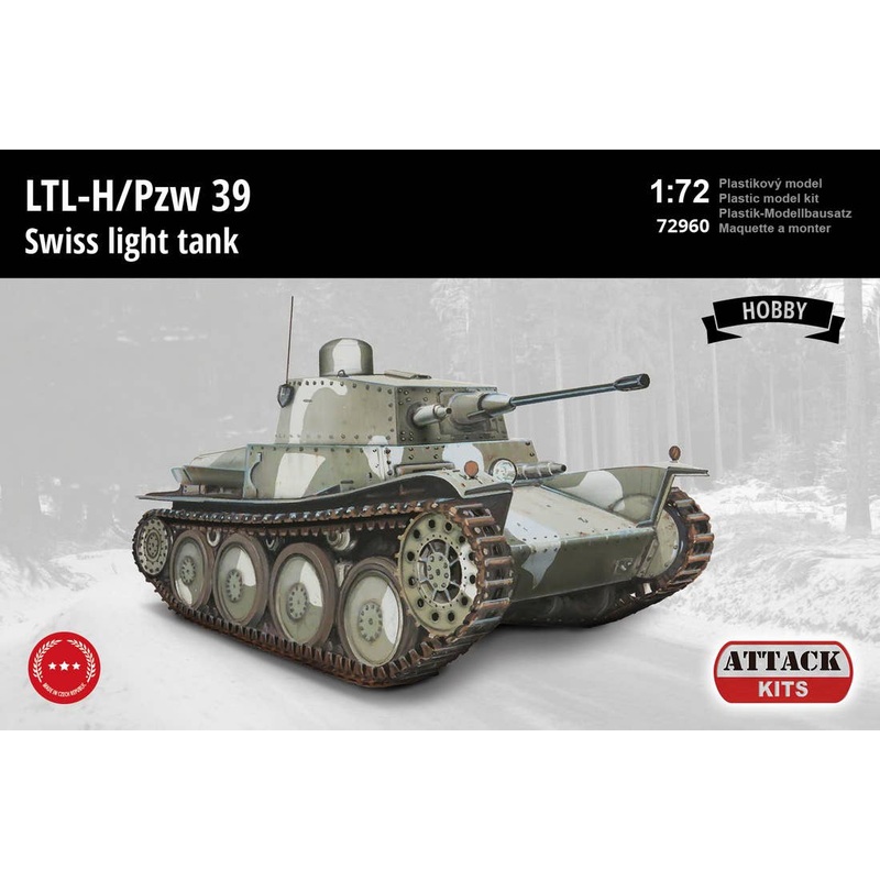 1/72 LTL-H/Pzw.39 Swiss Light Tank