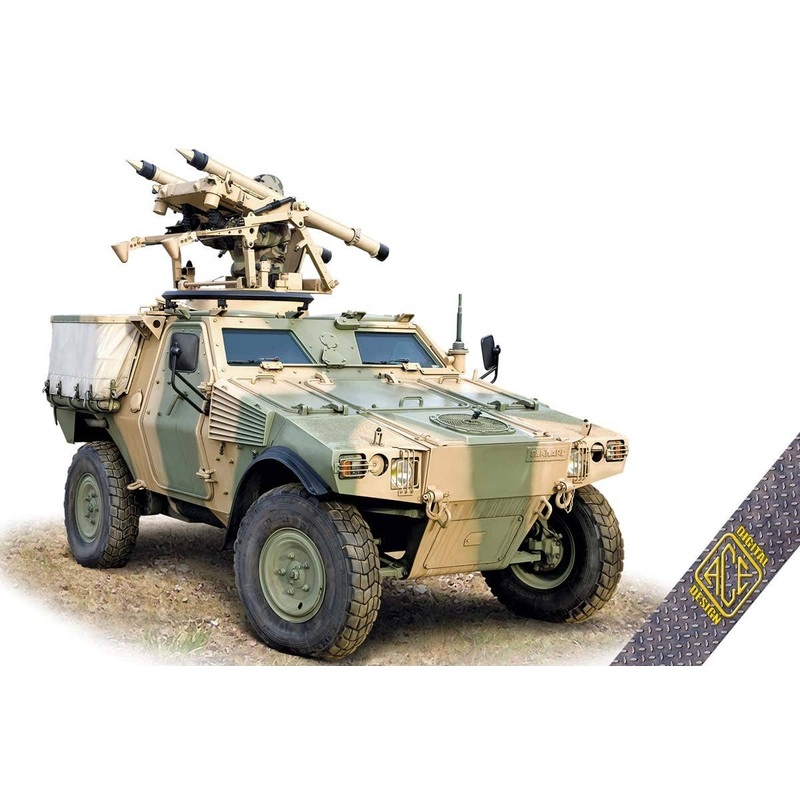 1/72 Mistral VB2L French Light Mobile AA System (Long Chassis)