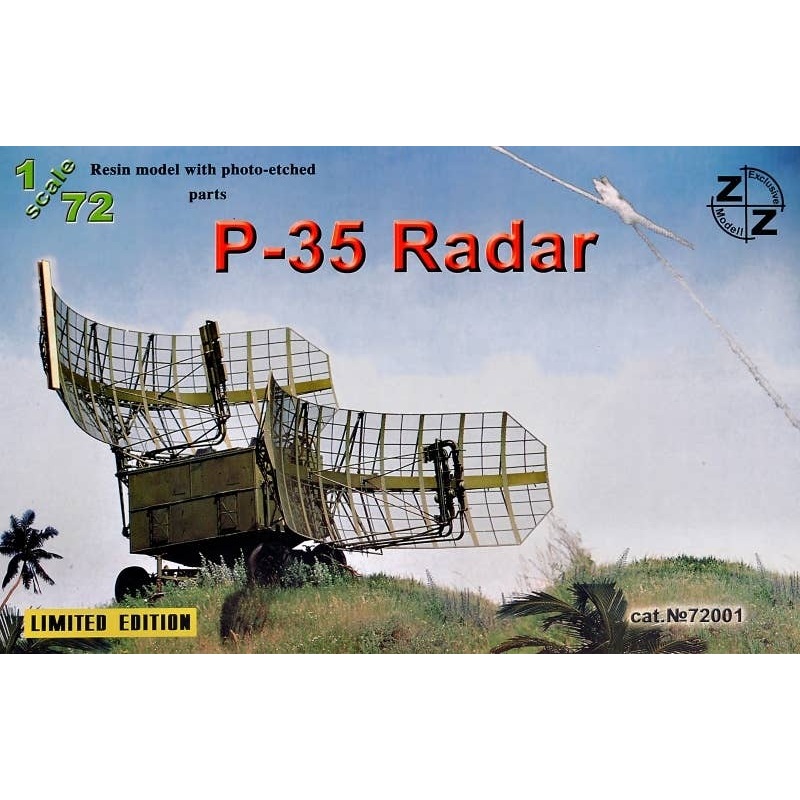 1/72 P-35 Soviet Radar (Resin Model with Photo-Etched Parts)