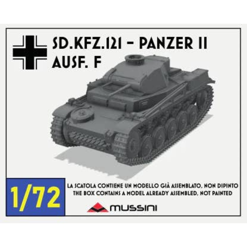 1/72 Panzerkampfwagen II Ausf. F