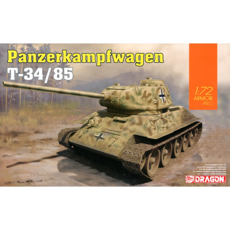 1/72 Panzerkampfwagen T-34/85