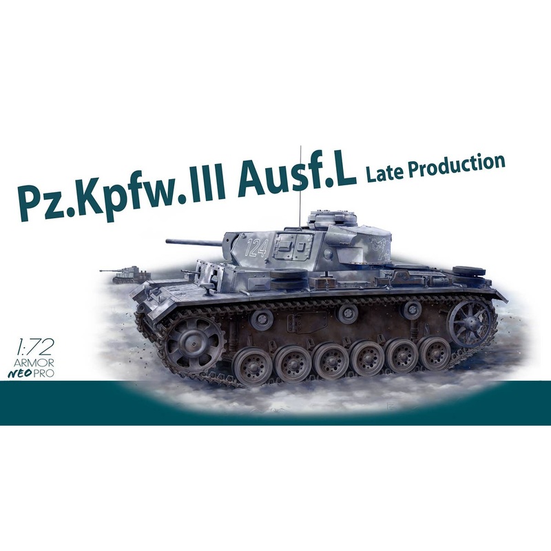 1/72 Pz.Kpfw.III Ausf.L Late Production Armor Neo Pro